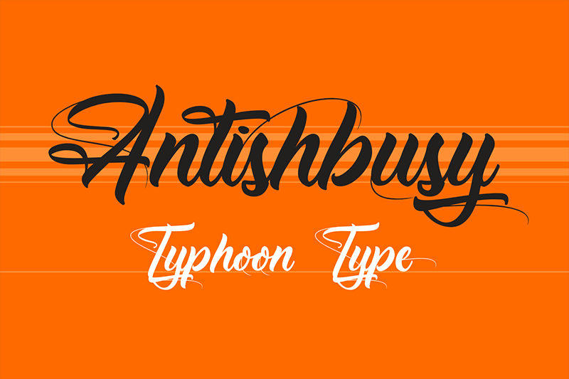 fonts – typhoon type by suthi srisopha