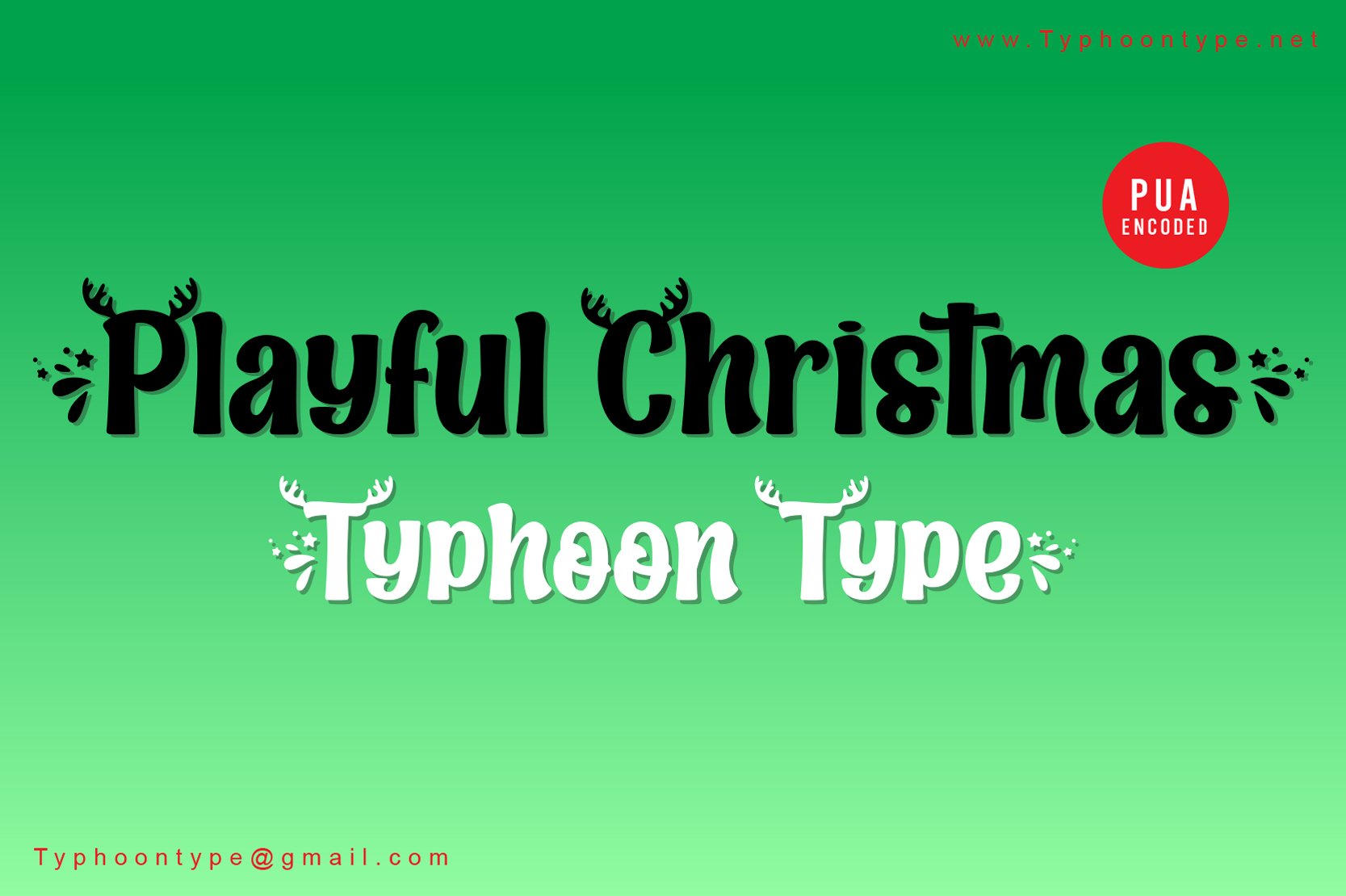 Playful Christmas font