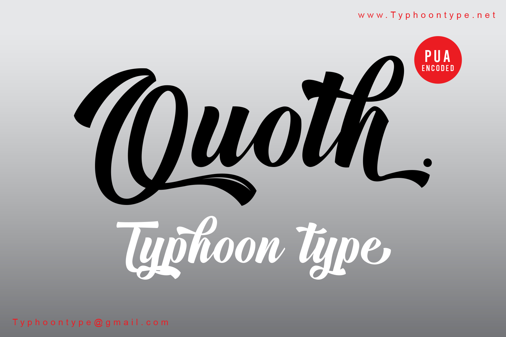 Quoth font