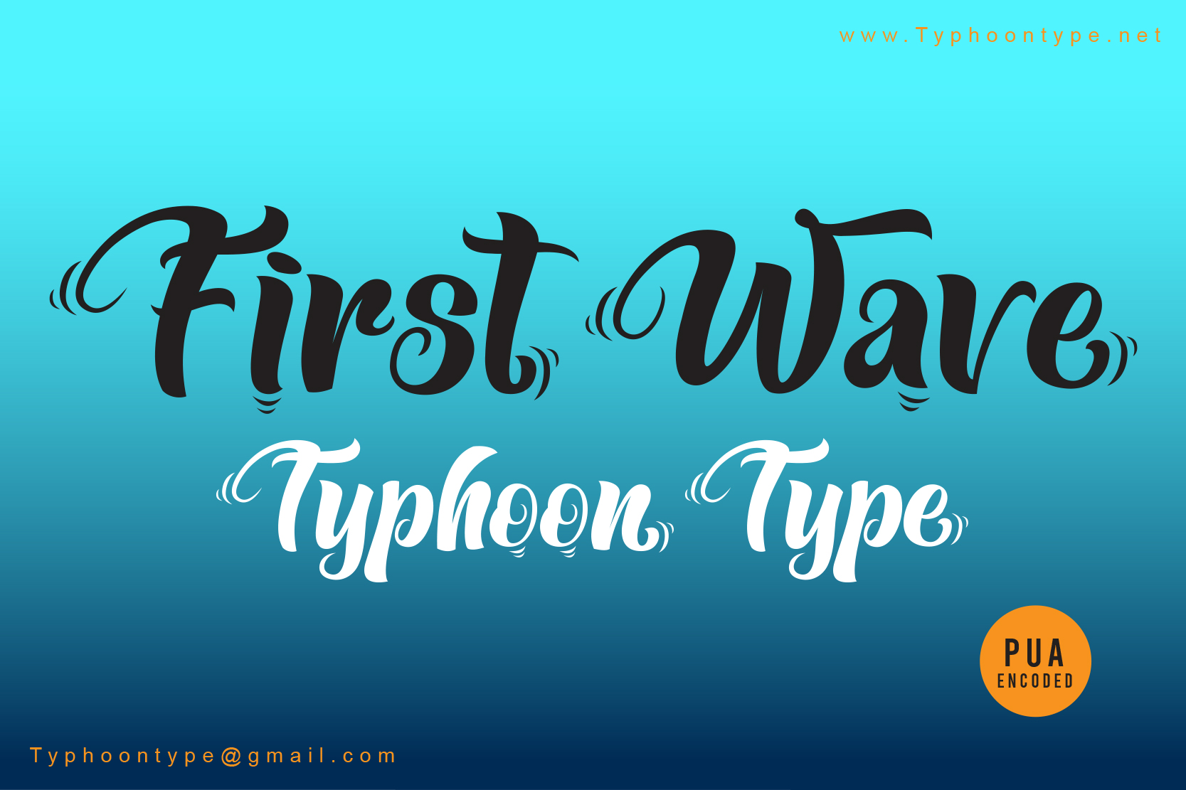 First Wave Font